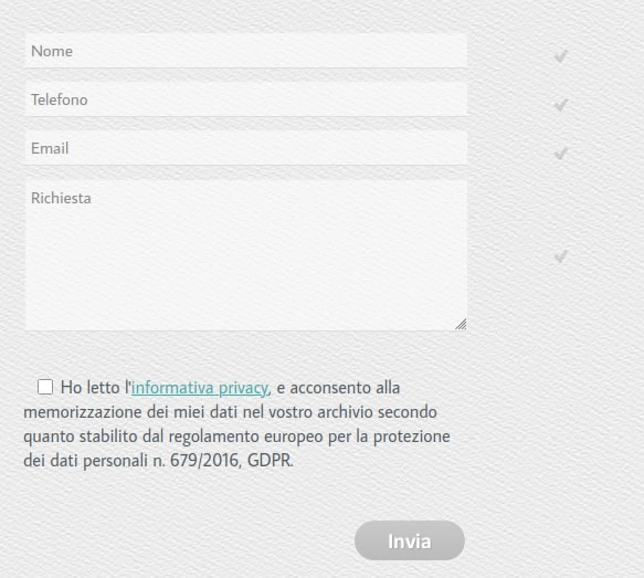 Accettazione cookie Misericordia Servizi srl